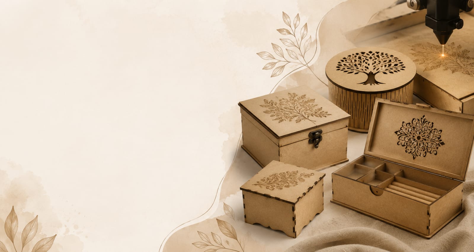 O Melhor do <b>ARTESANATO</b> em <br><span>MDF</span> e <b>DECORAÇÃO</b>